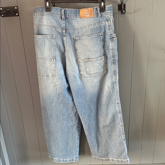 We The Free Light Blue Flare Jeans - Picture 4 of 5